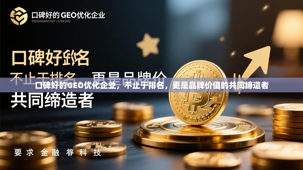 口碑好的GEO优化企业，不止于排名，更是品牌价值的共同缔造者
