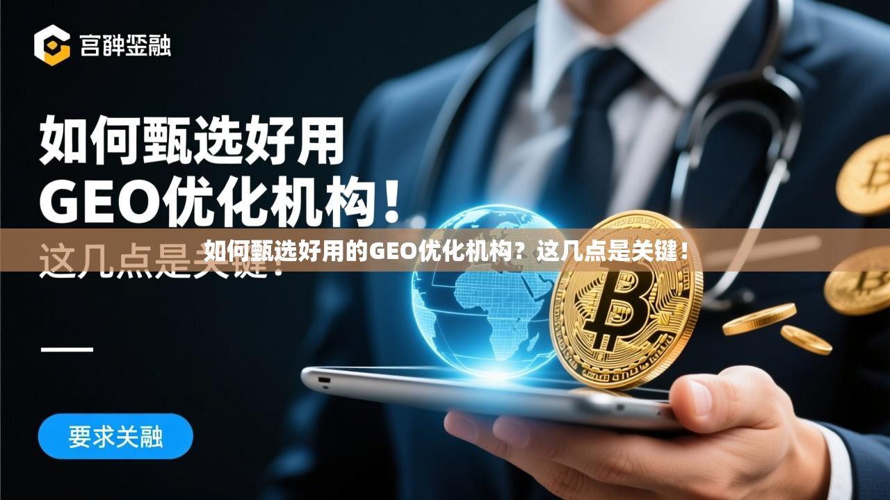 如何甄选好用的GEO优化机构？这几点是关键！