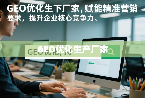GEO优化生产厂家，赋能精准营销，提升企业核心竞争力