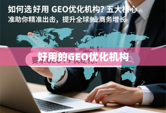 如何甄选好用的GEO优化机构？五大核心标准助你精准出击，提升全球业务增长