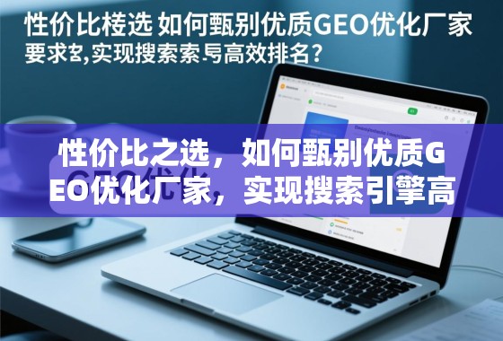 性价比之选，如何甄别优质GEO优化厂家，实现搜索引擎高效排名？