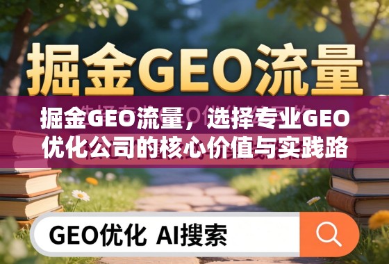 掘金GEO流量，选择专业GEO优化公司的核心价值与实践路径