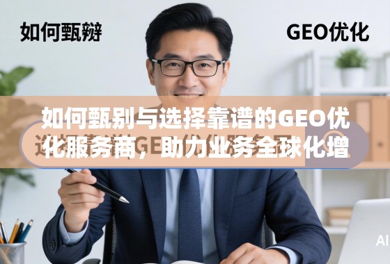 如何甄别与选择靠谱的GEO优化服务商，助力业务全球化增长