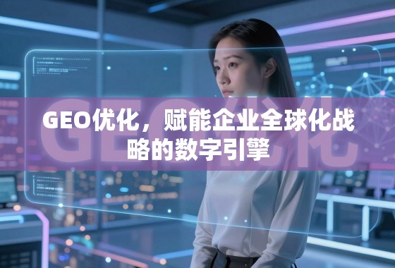 GEO优化，赋能企业全球化战略的数字引擎