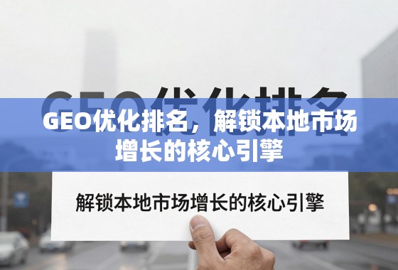 GEO优化排名，解锁本地市场增长的核心引擎