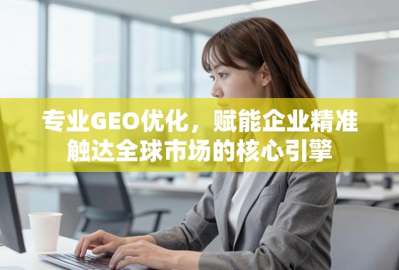 专业GEO优化,赋能企业精准触达全球市场的核心引擎 专业GEO优化,赋能企业精准触达全球市场的核心引擎