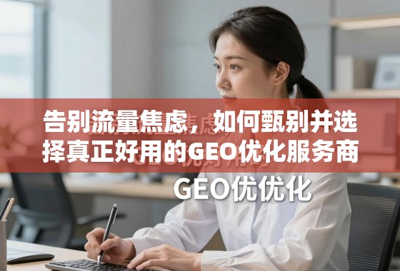 告别流量焦虑，如何甄别并选择真正好用的GEO优化服务商？
