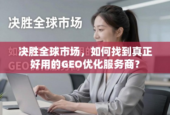 决胜全球市场，如何找到真正好用的GEO优化服务商？