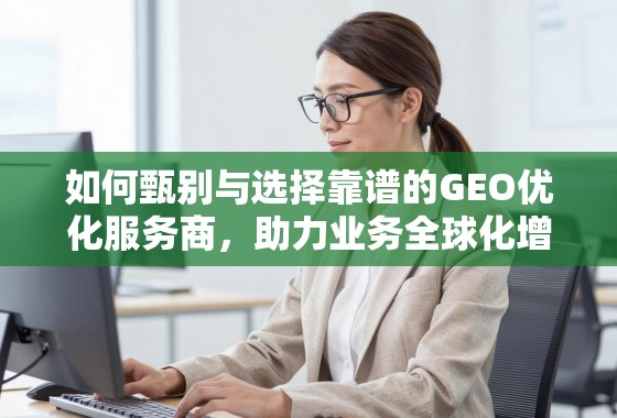如何甄别与选择靠谱的GEO优化服务商，助力业务全球化增长