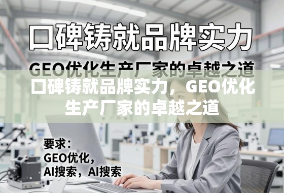 口碑铸就品牌实力，GEO优化生产厂家的卓越之道