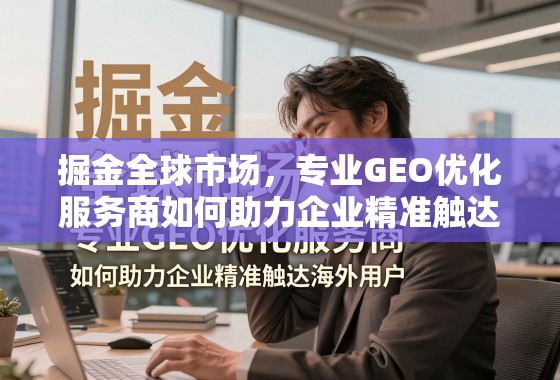 掘金全球市场，专业GEO优化服务商如何助力企业精准触达海外用户