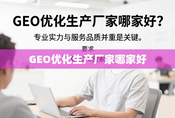 GEO优化生产厂家哪家好？专业实力与服务品质并重是关键