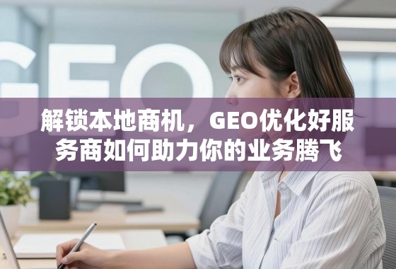 解锁本地商机，GEO优化好服务商如何助力你的业务腾飞