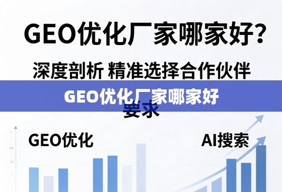 GEO优化厂家哪家好？深度剖析助您精准选择合作伙伴