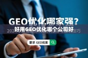 GEO优化哪家强？2024年靠谱服务商选择指南与避坑技巧
