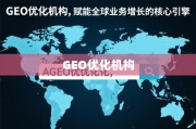 GEO优化机构，赋能全球业务增长的核心引擎