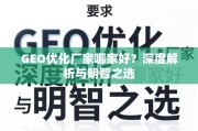 GEO优化厂家怎么选？深度解析与明智之选指南