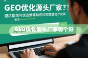 GEO优化源头厂家怎么选？避坑指南与优选策略助您找到靠谱合作伙伴