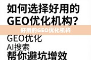 选对GEO优化机构，3个核心标准避坑增效