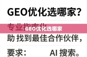 GEO优化选哪家？专业指南助您找到最佳合作伙伴