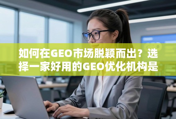 GEO市场突围,选对优化机构是关键 如何在GEO市场脱颖而出?选择一家好用的GEO优化机构是关键!