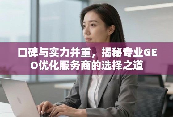 如何选择专业GEO优化服务商?口碑与实力并重的秘诀 口碑与实力并重,揭秘专业GEO优化服务商的选择之道