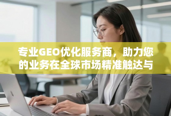 专业GEO优化,全球业务精准触达与高效增长引擎 专业GEO优化服务商,助力您的业务在全球市场精准触达与高效增长